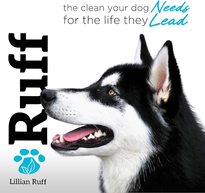 Ruff by Lillian Ruff Sandalwood Coconut Oatmeal Conditioner for Dogs – Moisturize & Soothe Dry Itchy Skin, Promote Healthy Coat, Tear-Free, Sulfate-Free, Paraben-Free, Made in USA (Gallon)