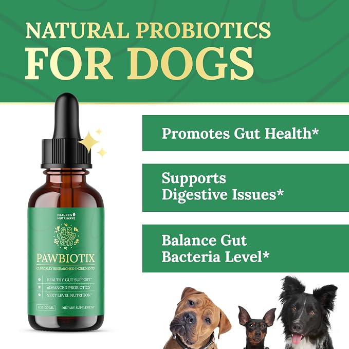 Pawbiotix Liquid Probiotics for Dogs