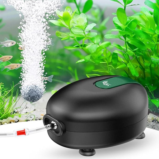 AQQA Aquarium Sponge Filter & Air Pump