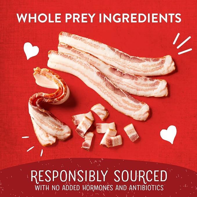 Stella & Chewy's Freeze-Dried Raw Wild Weenies Dog Treats - High-Protein Training Treats for Dogs & Puppies - All-Natural Bacon Recipe with 95% Meat & Organs - USA Made - 3 oz Bag (Pack of 2)