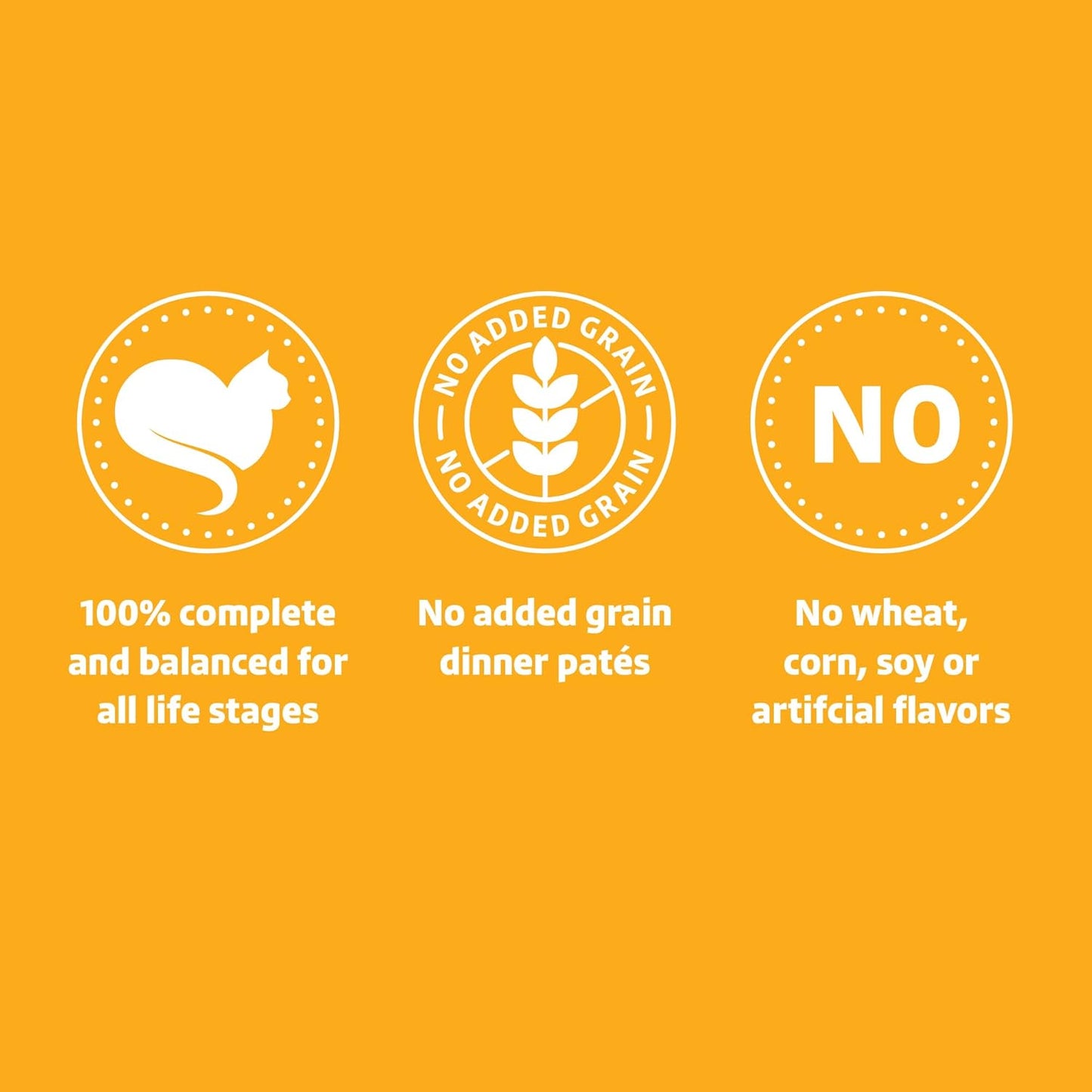 Amazon Brand - Wonder Bound Wet Cat Food, Paté, No Added Grain, 3 oz cans, Pack of 24 (Chicken)