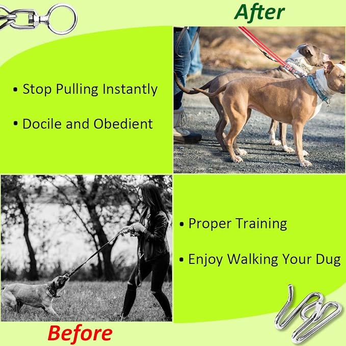 Dog Collar with Quick Release Buckle for for Small, Medium Large (L)