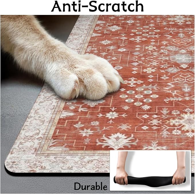 Pet Food Mats for Floor, Absorbent Dog Mat for Food and Water Dispenser Mat, Dog Food Mat Quick Dry Cat Food Mat Pet Supplies