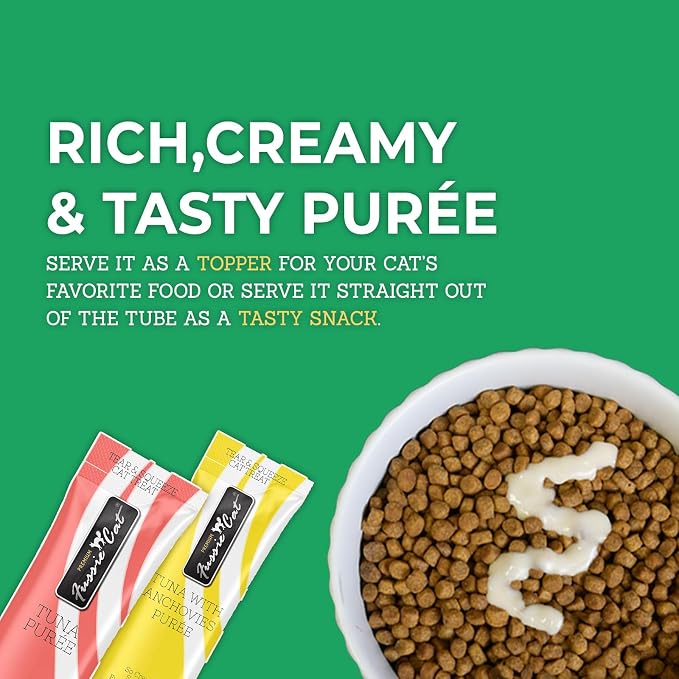 Fussie Cat, 0.5 Ounces Each, 50 Tubes, Tuna Variety 5 Flavors