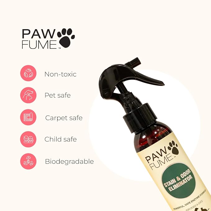 Pawfume Skin & Coat Moisturizing Spray + Ear Cleaner for Dogs + Stain & Odor Eliminator