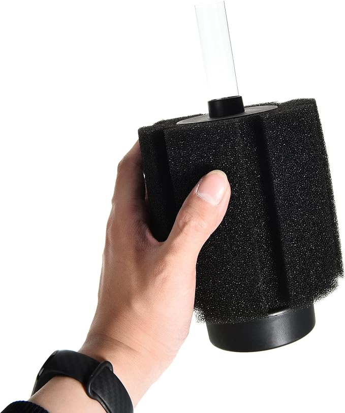 ALEGI Aquarium 60 Gallon Sponge Filter with Air Stone,Sponge Filter 75 Gallon for Breeding Fry Betta Shrimp (6 pcs)