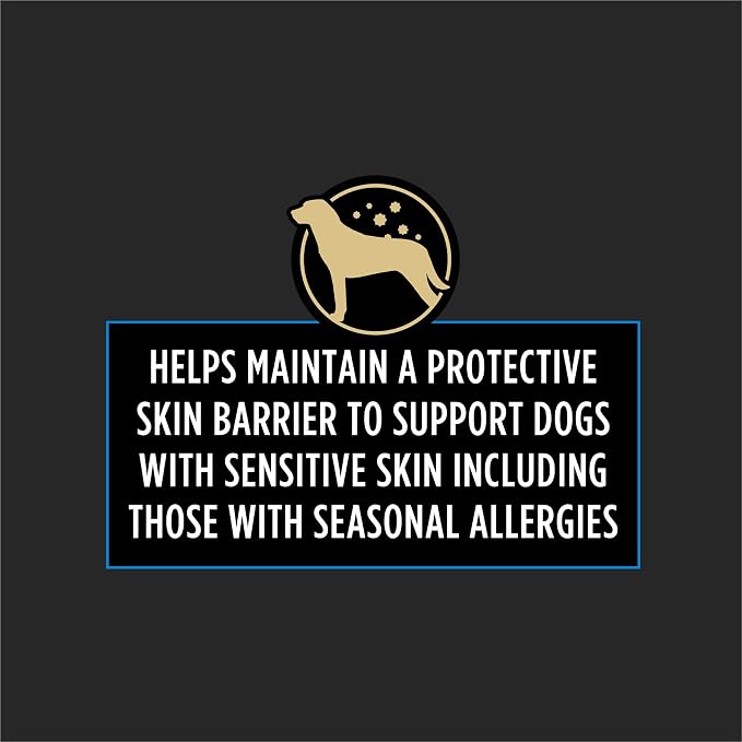 Purina Pro Plan Veterinary Skin Care Soft Chew Dog Supplements with Omega-3 Fish Oil, EPA, DHA to Support Seasonal Allergies & Strong Immune System - (Pack of 1) 30 ct. Pouches