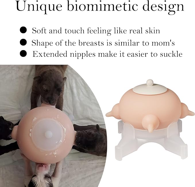 Doggiema Puppy Milk Feeder Nipple Puppy Bottle Puppy's Feeder