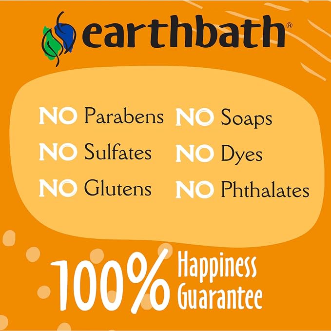 earthbath, Mango Tango 2-in-1 Conditioning Shampoo - Cruelty Free Dog Shampoo and Conditioner, Made in USA, Gentle Dog Conditioner, Best Puppy Shampoo & Puppy Supplies, Safe Dog Wash - 16 Oz (1 Pack)