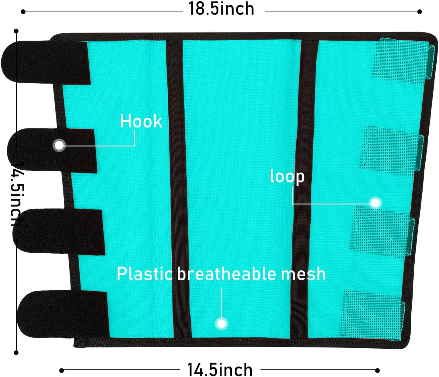 Jexine 12 Fly Boots for Horse Set of 12 Loose Breathable Mesh Horse Fly Sheets Protective Horse Leg Wraps Leggings for Preventing Flies and Mosquitoes Bites (Green, Purple, Yellow)