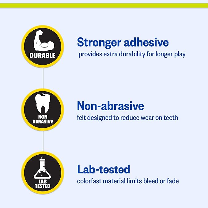 PetSport Tuff Ball - Medium Tennis Balls for Dogs, Chew Toy for Aggressive Chewers, Fetching, Natural Rubber, Certified Non-Toxic, Won't Wear Down Teeth - 2.5" (12 Pack)
