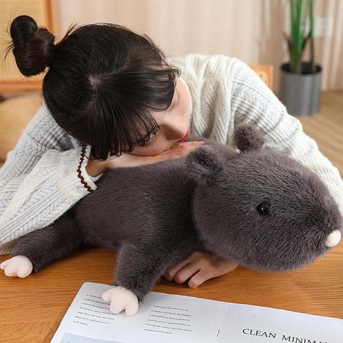 Mouse Stuffed Animal, Rat Plush Pillow, Mouse Stuffed Plush Toy, Gift for Kids Adults (19 inch)