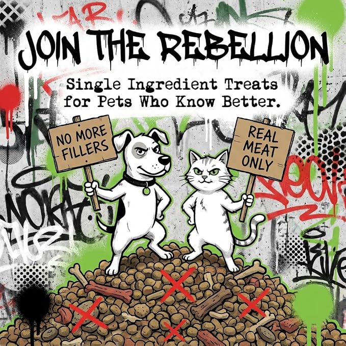 Freeze Dried Bison Liver for Dogs & Cats – Single Ingredient Dog Treats – USA Sourced & Made – High Protein, All Natural, Grain Free – Raw Freeze-Dried Training Treats (3oz)