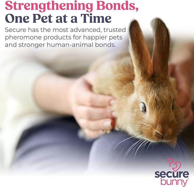 SIGNS SecureBunny Pheromone Home Stick Diffuser 30-Day Starter Kit, Passive Diffuser Naturally Supports Calm and Well-Being Helping Relieve Any Feeling of Anxiety or Stress