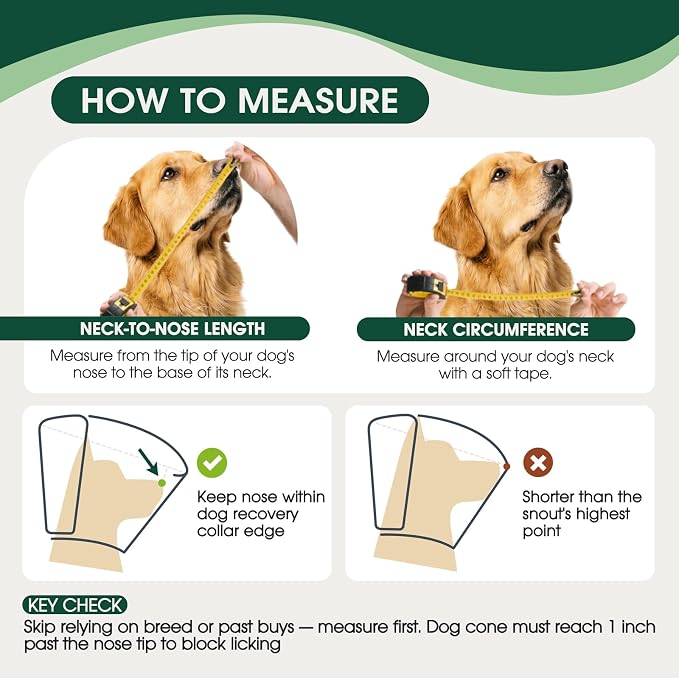 Dog Cone for Large Dogs After Surgery, Adjustable Soft Recovery Cone Collar for Dogs to Stop Licking, Professional Elizabethan Collar for Pet, Recovery Cones for Wound Healing & Hot Spots