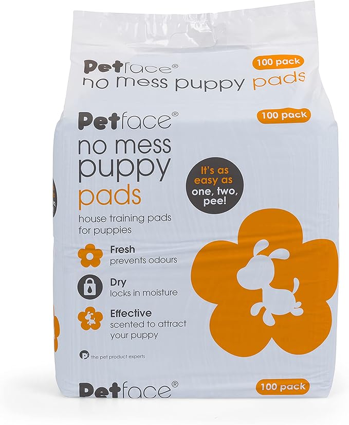 Petface No Mess Puppy Pad, 100-Piece
