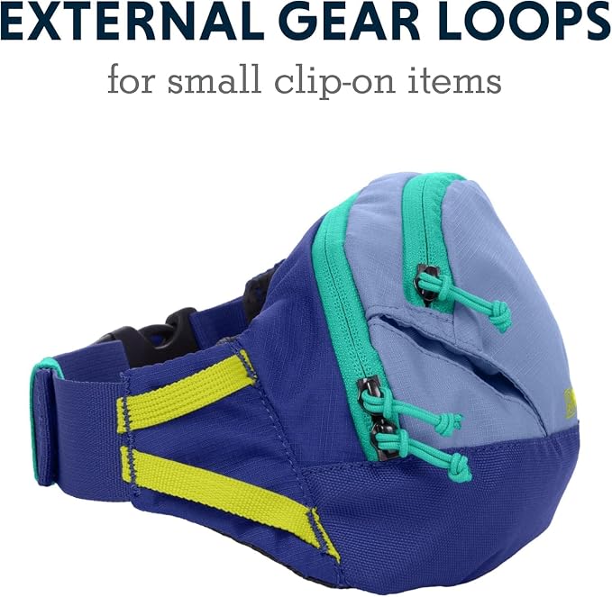 Ruffwear, Home Trail Hip Pack, Dog Walking Fanny Pack Crossbody with Adjustable Belt, Treat Pouch, Poop Bag Holder, Phone Pocket, Hands-Free for Training, Hiking, Running, Travel, Brown Bear