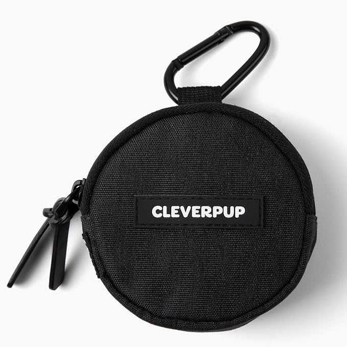 Cleverpup Training Sling & Snackpack Double Insulated Treat Pouch in Graphite