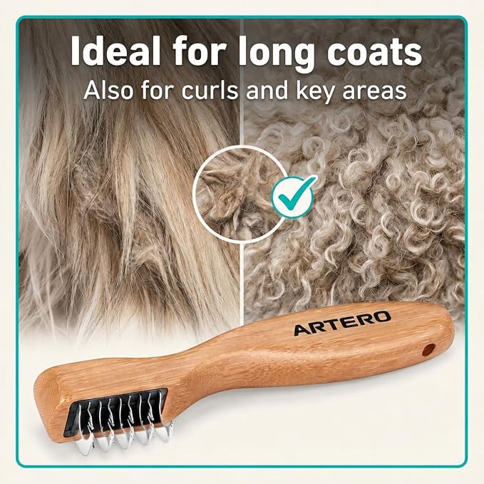 ARTERO Special Knot Cutter. Finish with the Knots of Your Dog or cat. (Nature Collection)