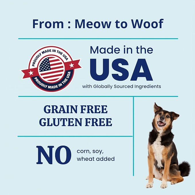 Meow Woof Freeze Dried Chicken Liver Dog Treats, Single Ingredient, High Protein Natural Dog Treats, Grain Free Training Treats for Dogs & Puppies, Freeze Dried Liver Treats, 113g