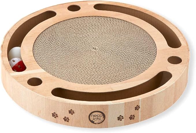 Interactive Track Ball Cat Scratcher