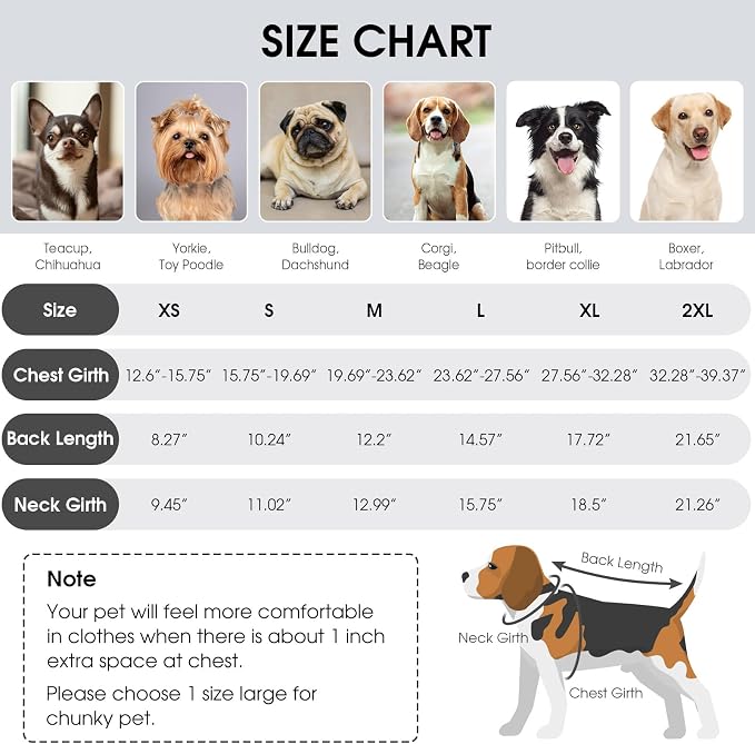 Queenmore Dog Recovery Suit, Soft Dog Surgery Shirt for Female Male Dogs,Comfy Pet Surgery Recovery Suit,Anxiety Relief Calming Vest with Ear Muffs,Grey,XL