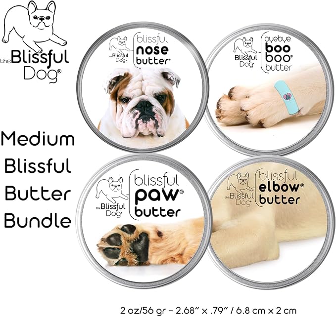 The Blissfull Dog Medium Butter Bundle