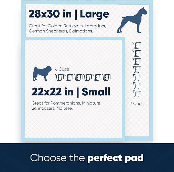 American Kennel Club Scented Puppy Training Pads with Ultra Absorbent Quick Dry Gel – 28 x 30 Pee Pads for Dogs - Lavender Scented - 100 Count
