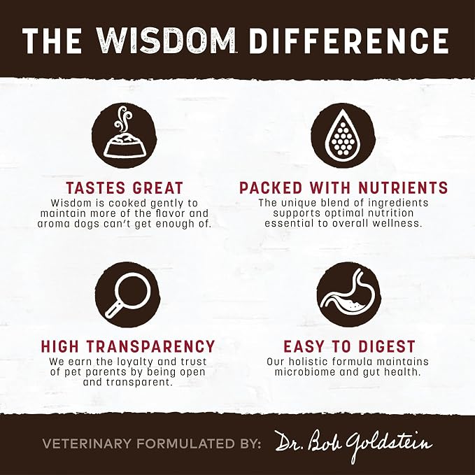 Earth Animal Wisdom Air-Dried Jerky from the Land Recipe | Dog Treats | Dog Snacks | Premium Natural Red Meat Jerky Strips | 4 oz | Made in the USA (Pack of 1)