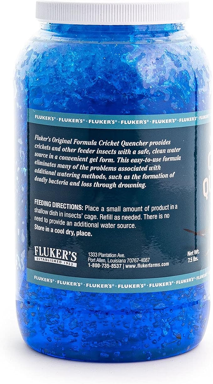 Fluker's Original Formula Cricket Quencher, 7.5 lbs. (Pack of 6)