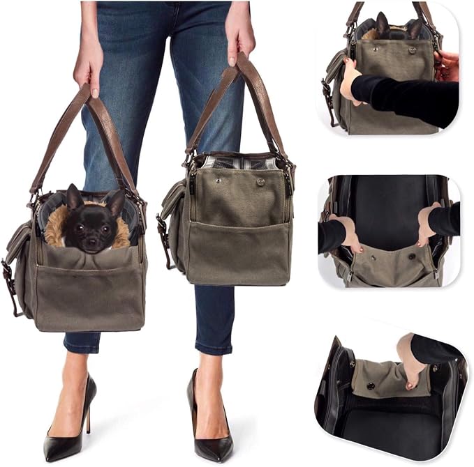 Shell Tote (ONLY for USE Interchangeable Base PET Carrier, Timeless Grey)
