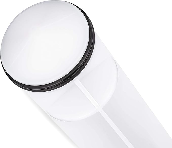 BASIK 35cc Silicone O Ring Style ENFit Feeding Syringe With Caps Individually Wrapped 8/Pack Reusable - This is only compatible with an ENFit connection. Confirm that you use ENFit before ordering.
