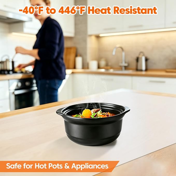 120" x 28" Extra Wide Kitchen Island Silicone Mat, Luxury Countertop Protector, Heat Resistant Waterproof Silicone Surface for Large Kitchen Islands, Baking, Food Prep & Appliances, Translucent