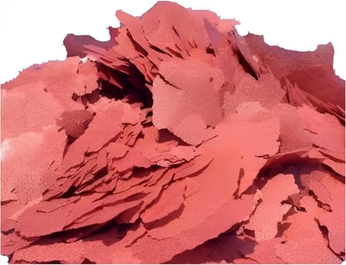 Beef Heart Mix Flakes of Beef Heart, Shrimp, Spinach, Nori, Natural Astaxanthin (Natural Color Enhancer) for Discus, Cichlids, for All Tropical Fish - Premium AF Flakes - 1/2-lb
