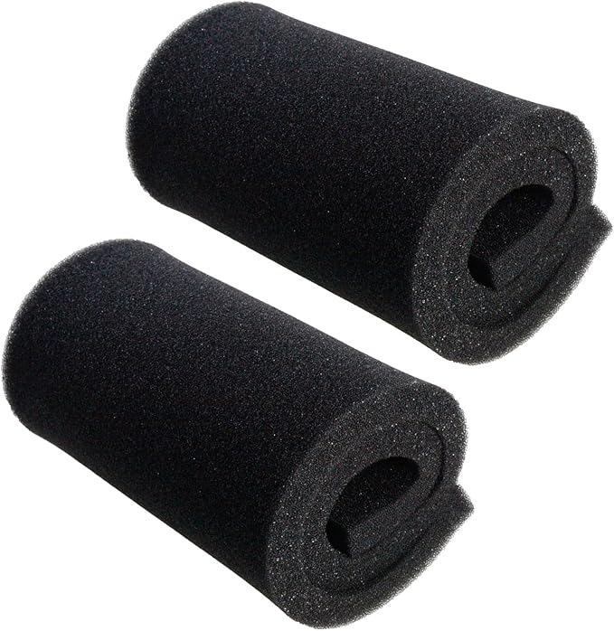 AQUANEAT Aquarium Bio Sponge Filter Media Pad Open Cell Foam Sheet Cut-to-Fit for Fish Tank Sump (36" x 12" x 1" （2 Packs）)