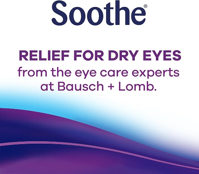 Soothe XP Eye Drops for Dry Eye Symptoms, Xtra Protection Lubricating Eye Drops, Restores Moisture, Relieves Irritation and Protects Against Tear Loss, Advanced Dry Eye Therapy, 0.5 Fl Oz (Pack of 2)