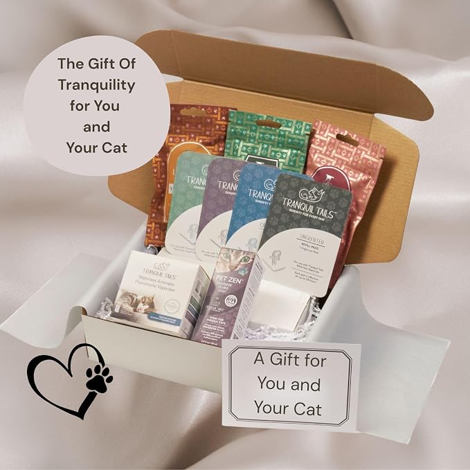 Gift Box, Calming Cat Products Plus a Gift for You