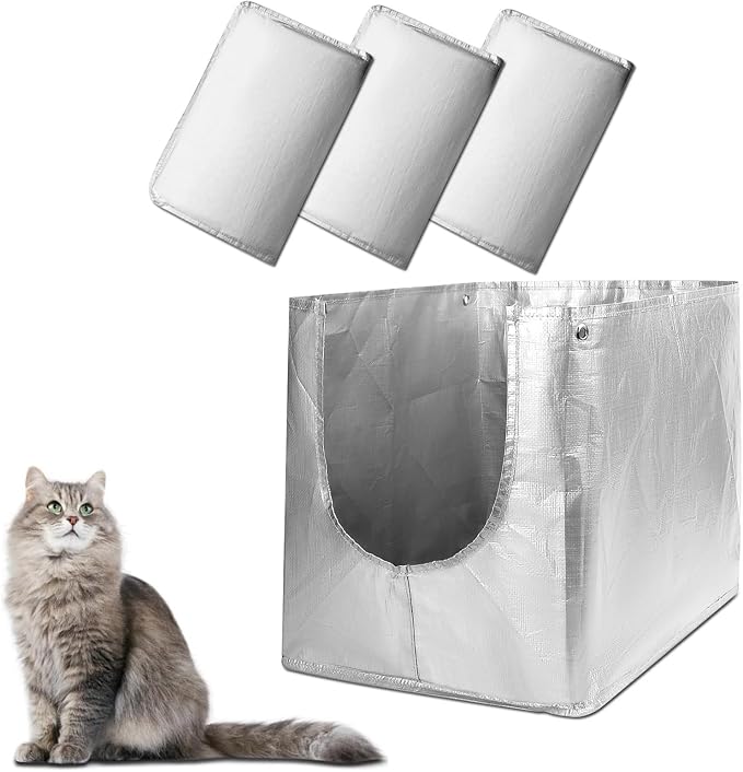 Liner F Compatible with Modkat Flip Litter Box - Reusable Liners for Flip Litter Box - Liner F for Cat Litter Box (Buy 3 sets together)