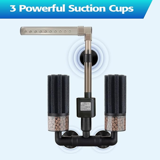 Aquarium Electric Sponge Filter for Shrimp, Betta,Nano and Fry Tank(S)