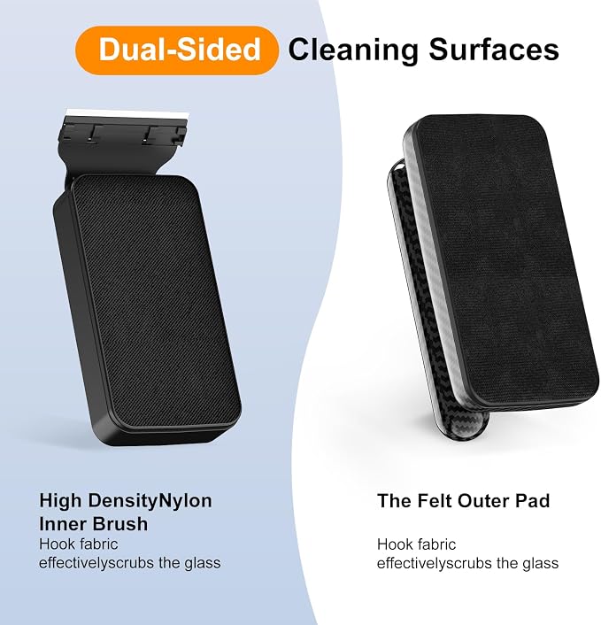 Aquarium Magnet Glass Cleaner（M） | Very magnetic，The handle is easy to grip，Easily Remove Stains，Dual-Sided Cleaning Surfaces，Self-floating Design