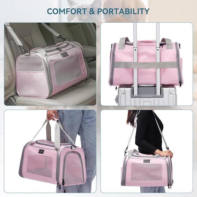 PETSFIT Cat Carrier and Soft Sided Dog Crate