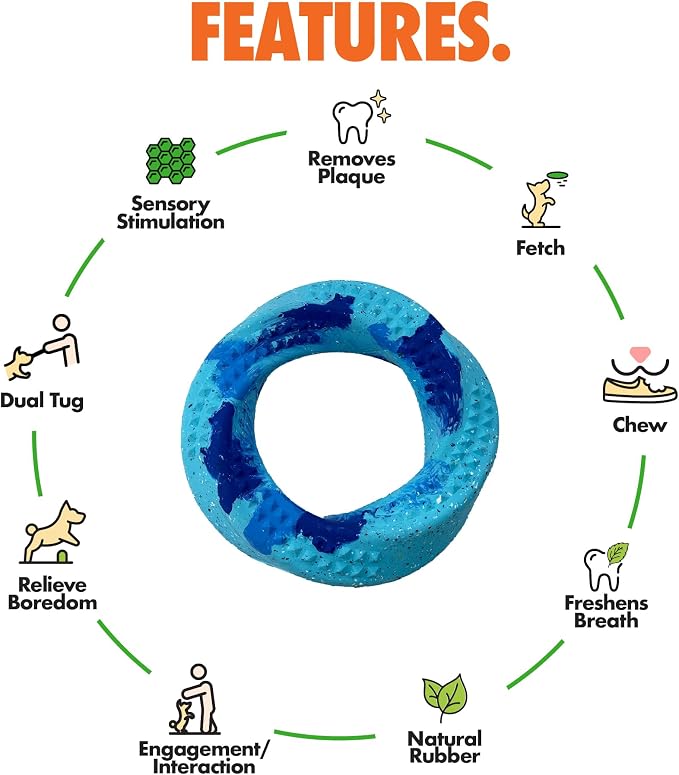 Max Fusion with Nike Grind, Arlee Twisted Dog Toy, Chew Toy for Play, Fetch, Tug, XL
