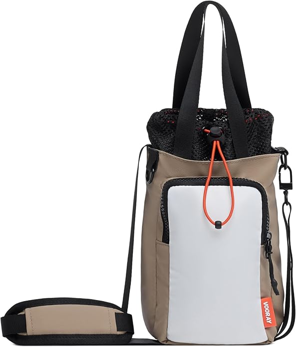 VOORAY Hydration Sling 4L Water Bottle Holder with Strap, Phone Pocket, Detachable Strap & Tote Handles