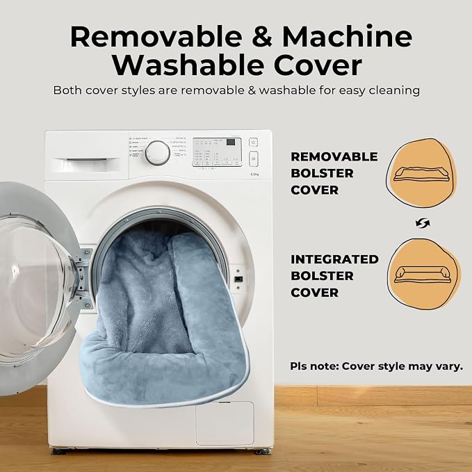 Dog Bed Medium Size Dog-Orthopedic Waterproof Bed for Dogs,Foam Couch Sofa with Washable Removable Cover & Non-Slip Bottom-Grey
