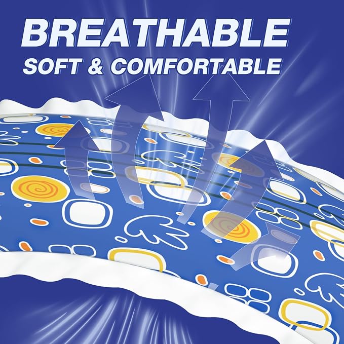 Pet Soft Male Dog Diapers - Disposable Male Dog Wraps with Wetness Indicator, Puppy Diapers for Pets Excitable Urination or Incontinence, 50pcs Small
