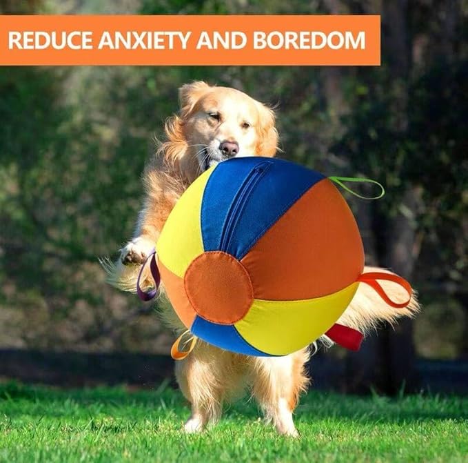 18" Herding Ball for Dogs for Australian Shepherd | Border Collies, Australian Cattle, German Shepherds, Horse, Sheepdogs, Dog Birthday Toy