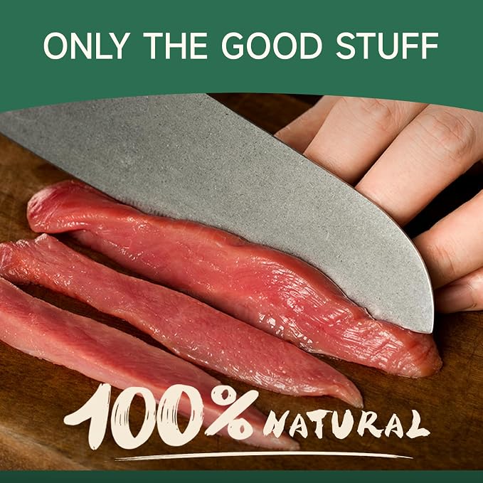 MeatyWay Duck Jerky Tenders Dog Treats, Duck Breast Tenders, High Protein, Low Fat, 100% Natural Grain Free Snacks, Easy to Digest Dog Training Treats, 454g/16 oz. Bag