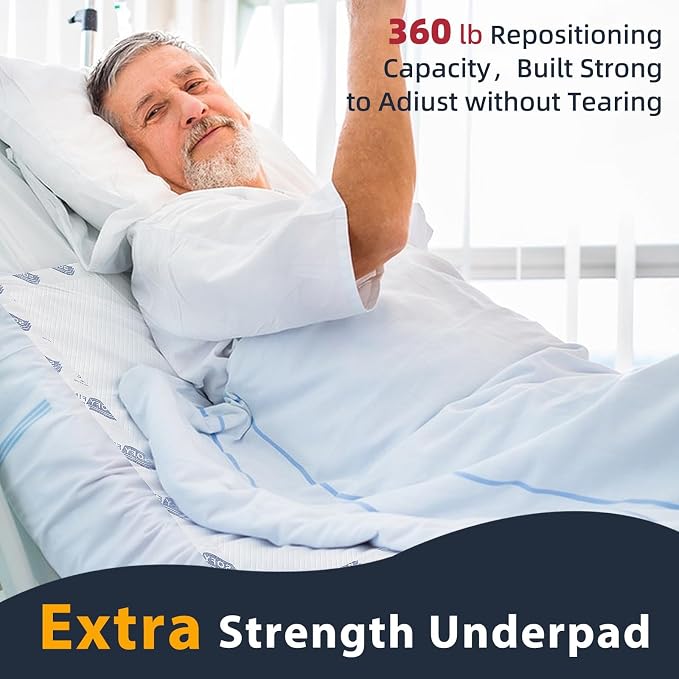 SOFYFINE Disposable Adult Underpads 36"x30" XXL Extra-Large Incontinence Bed Pads – Mattress Protector Pee Pads for Adults Kids, Bed Protection & Training [60 Pads]