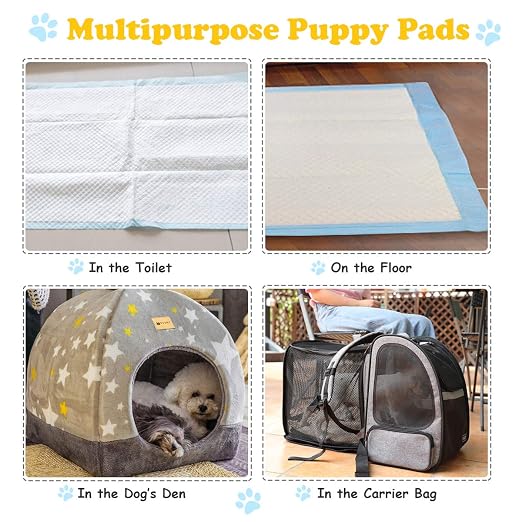 Giantex Dog Pee Pads 100 Count, 36''x36'' Extra Large Dog Potty Pads, Powerful Absorbency, 5-Layer Design, Leak-Proof Disposable Pet Piddle Training Pad for Dogs Doggie Cats Rabbits