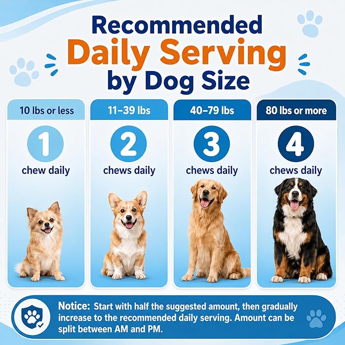 Calming Chews for Dogs, Dog Calming Treats with Melatonin, Stress & Anxiety Relief, Relaxation Aid for Travel, Vet Visits, Fireworks, Storms & Separation, Duck Flavor, 200 Soft Chews